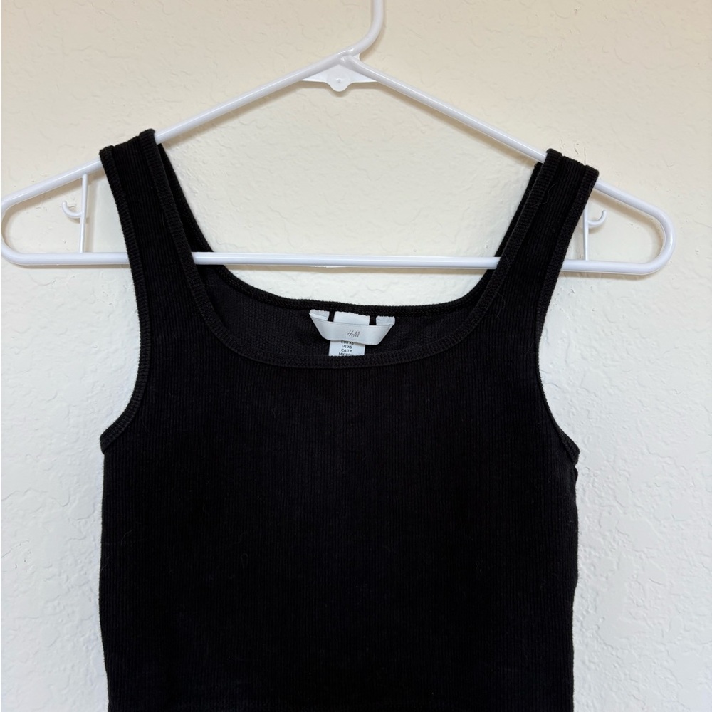 H&M Classic Black Tank Top